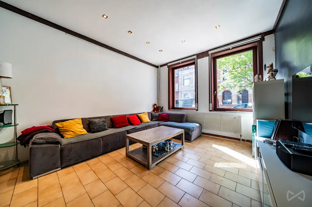 Séjour - Immeuble Duplex avec Jardin à Jette