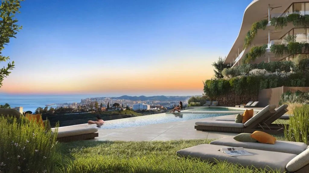 Piscine - Luxury Penthouse with Sea View in Benalmádena
