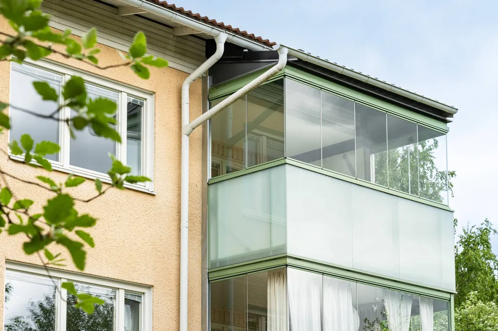 Balcone - Apartment with Balcony in Bjurhovda
