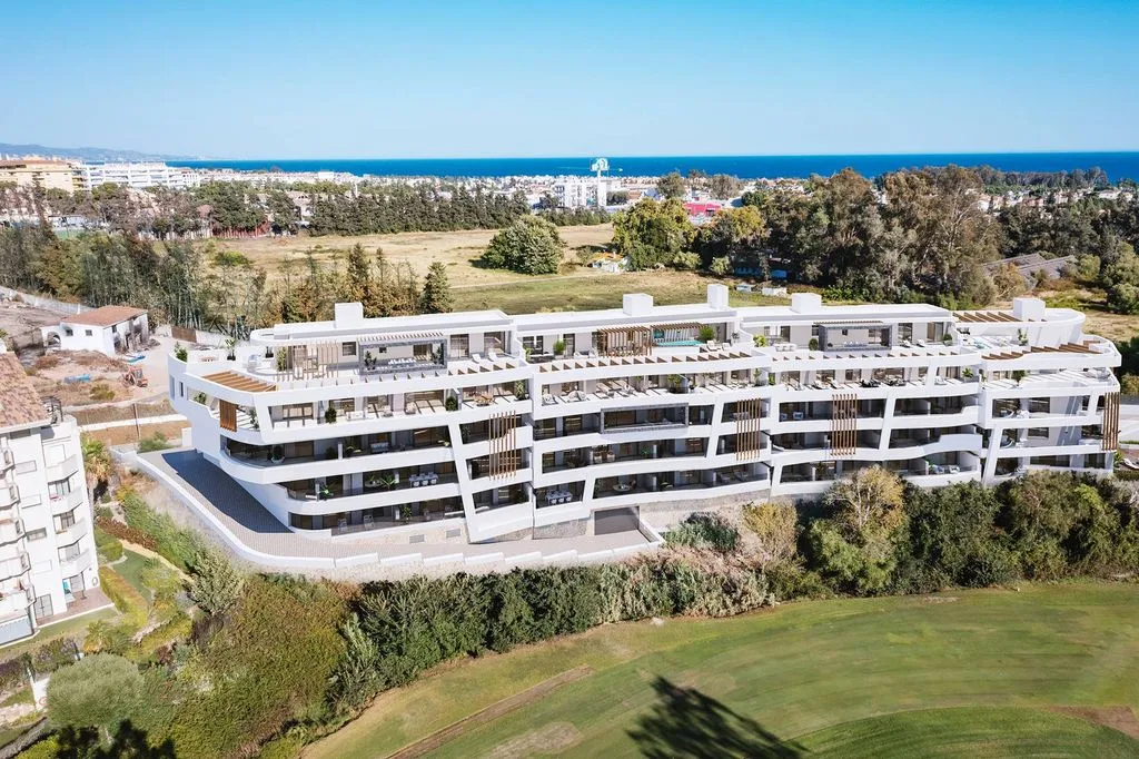 Õhuvaade - Penthouse with Golf View in Guadalmina, Marbella