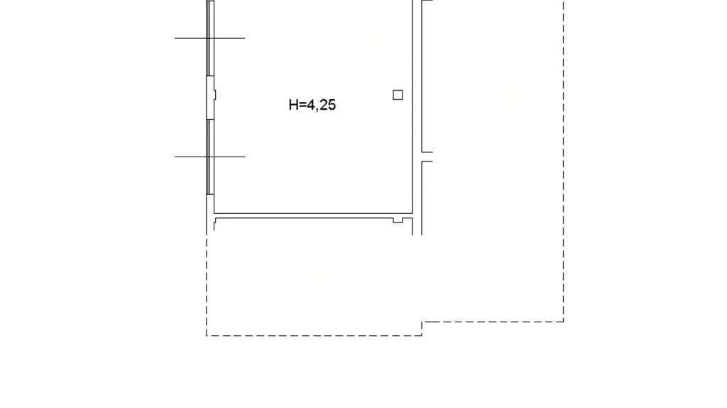 Plan - Apartment with Private Garden in Fabriano