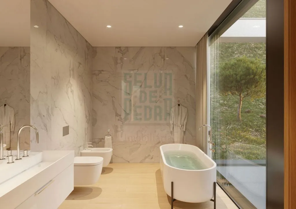 Salles de bain - Luxury House with River Douro View in Baião