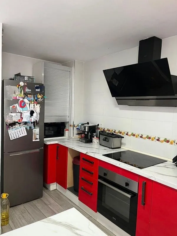 Köök - Reformed Apartment with Terrace in La Banda