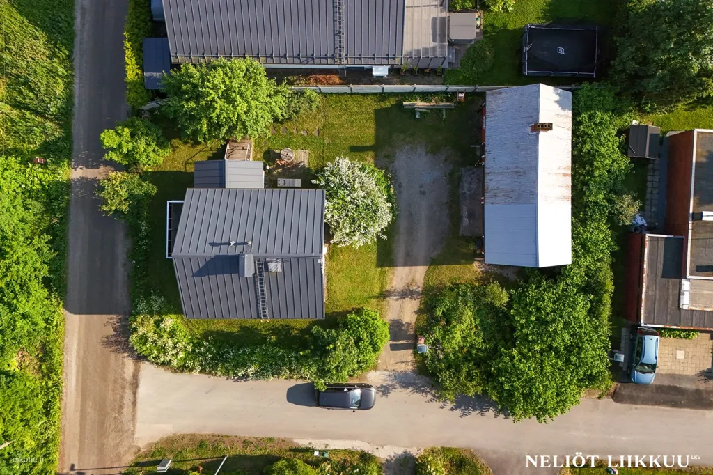 Vue aérienne - Detached House with Garden in Vatiala, Kangasala