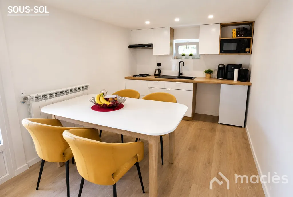 Salle à manger - Maison avec Sous-sol Aménagé à Domont