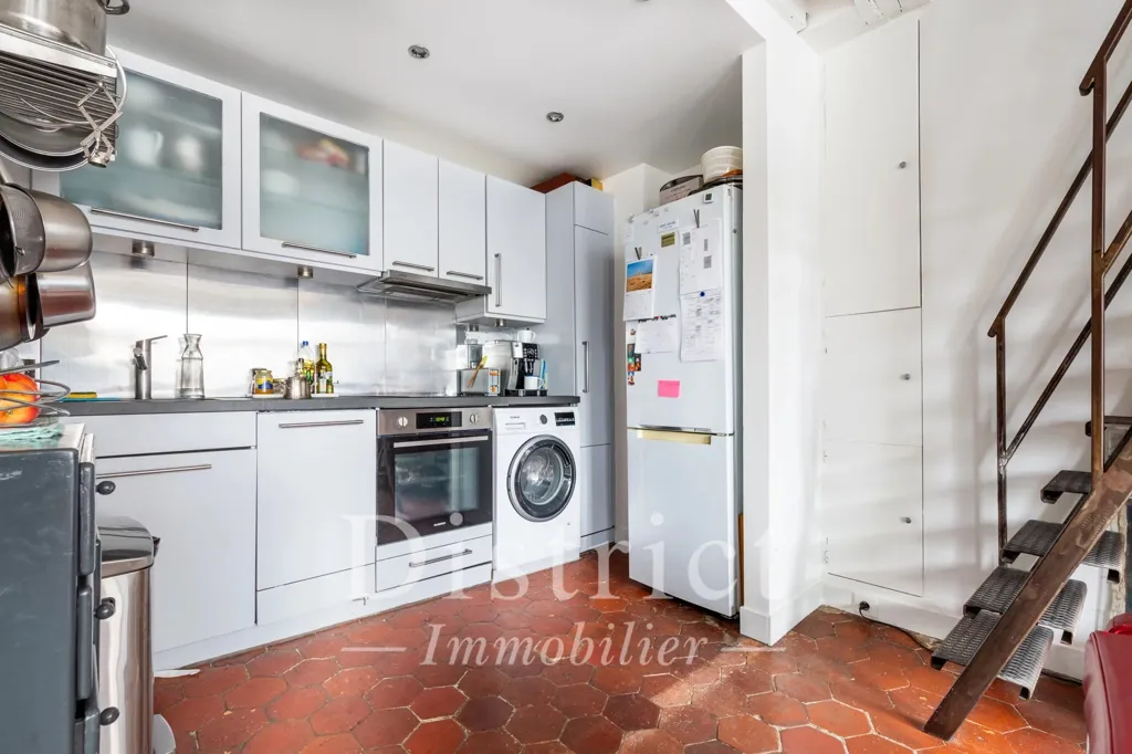 Cucina - Triplex with Notre Dame View on Île St Louis