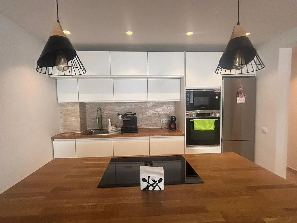 Cuisine - Modern Apartment with Sea View in Platja d'En Bossa