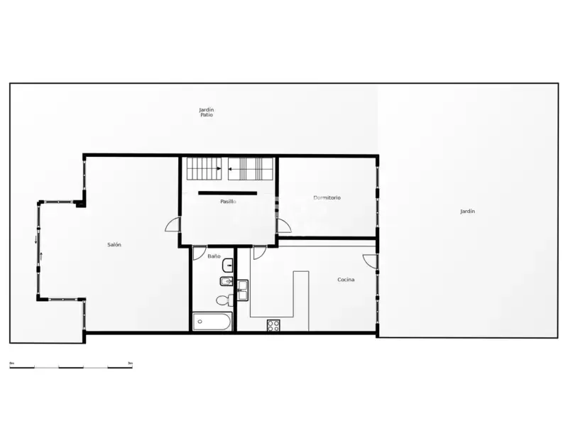 Plaan - Semi-detached House in Castros, A Coruña