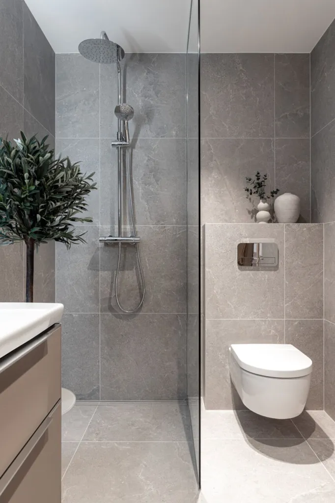 Bathrooms - Apartment with Sauna and Balcony in Kristiine