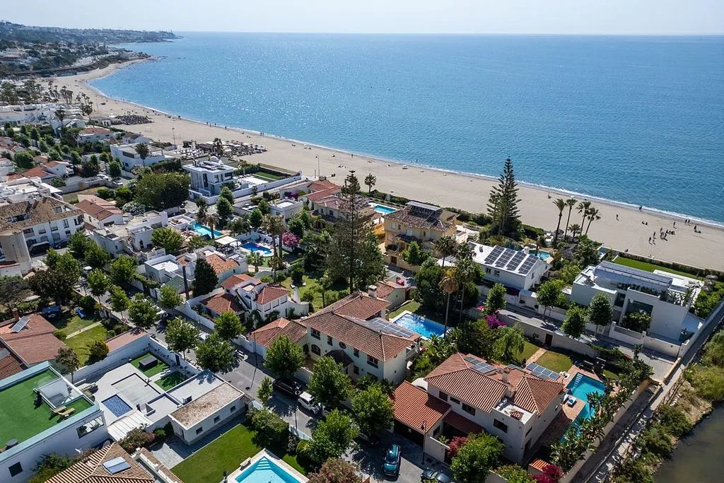 Vue aérienne - Andalusian Villa with Pool in La Cala de Mijas