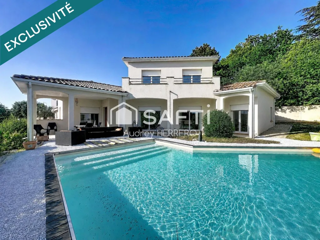 Bassein - Spacious House with Pool on Castelginest Côteaux