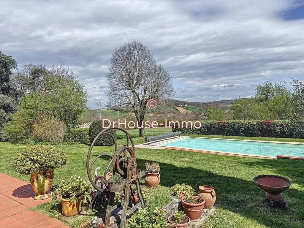 Pool - 19th Century Château with Paddock near Albi