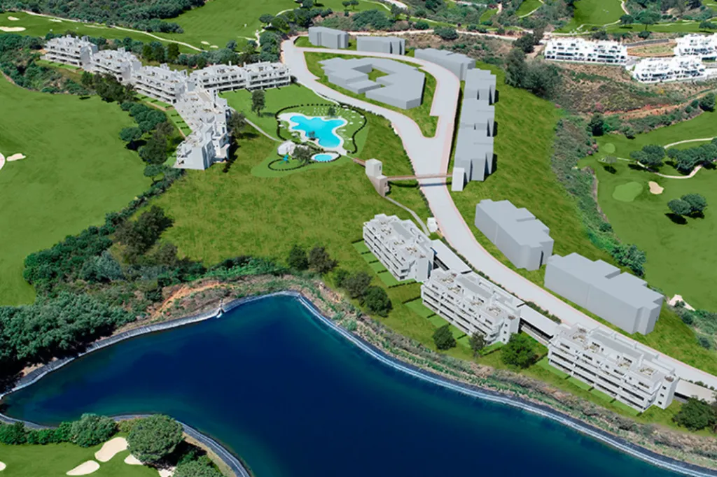 Õhuvaade - Modern Apartments with Golf View in La Cala