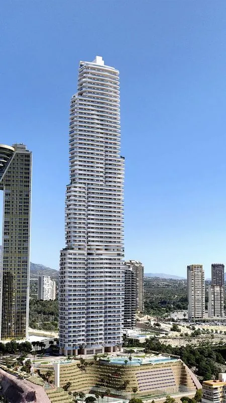 Exterior - Apartment with Pool in Playa de Poniente, Benidorm