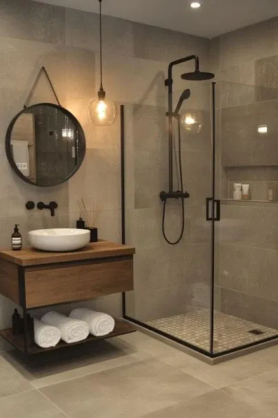 Salles de bain - Appartement 3 Pièces avec Terrasse au Portel