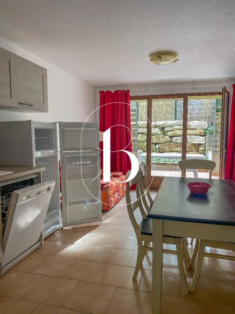 Cucina - Duplex Apartment with Terrace in Barjac