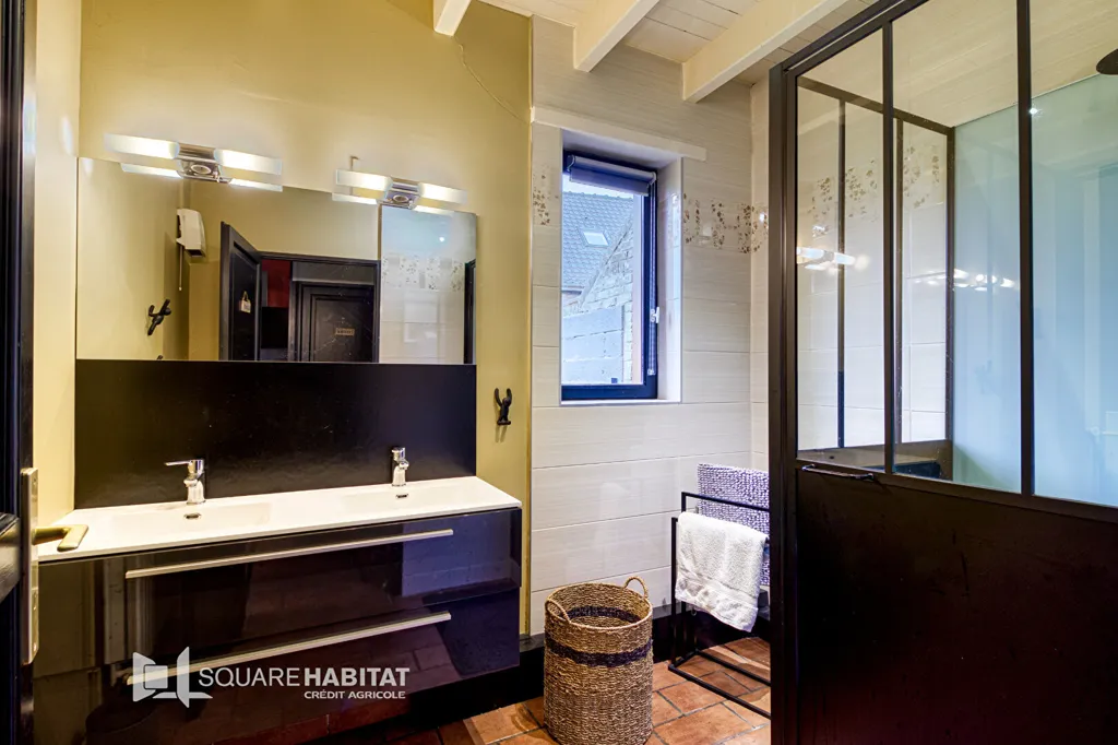 Salles de bain - Ensemble Immobilier Fermette avec Gîte à Andres