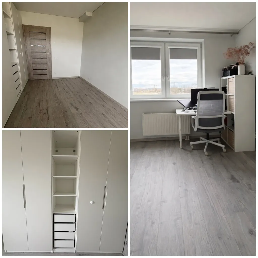 Magamistoad - Three-Bedroom Flat with Balcony in Pašilaičiai