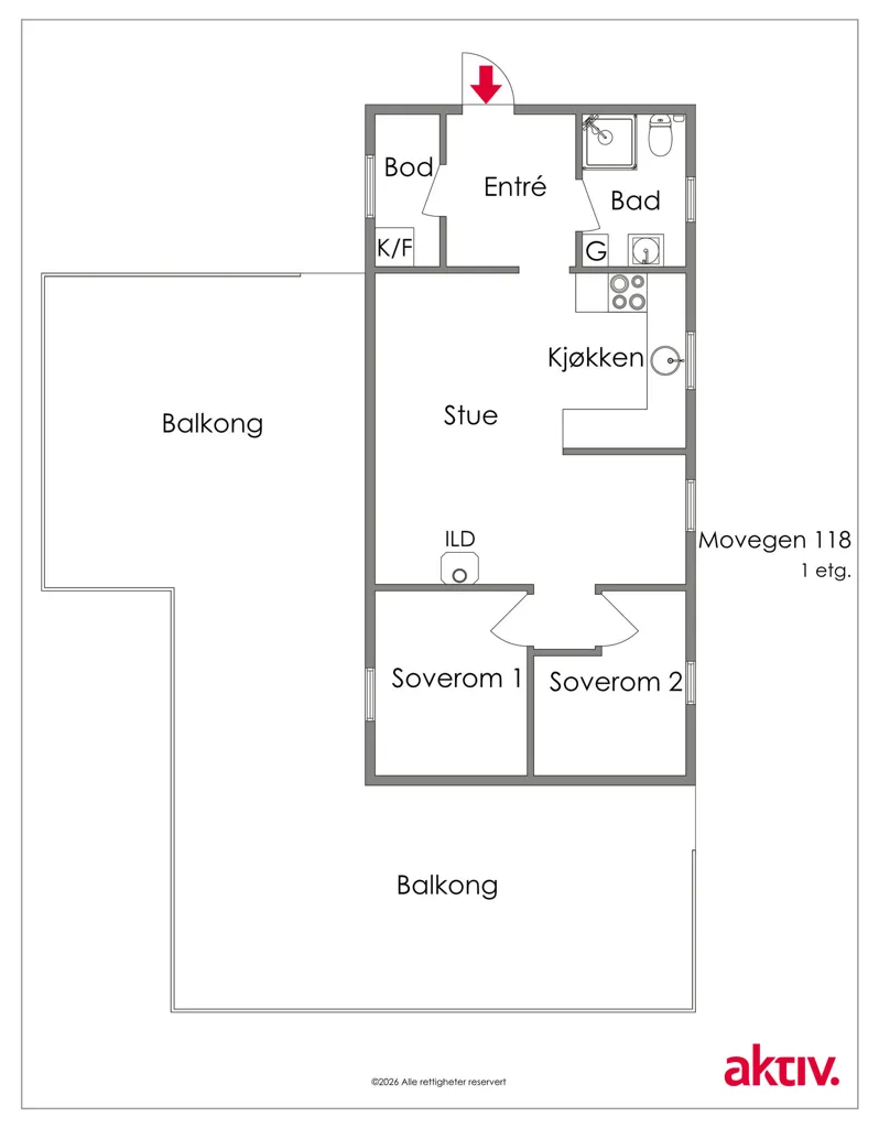 Planimetria - Scenic Cabin with Pool in Nesnastrand
