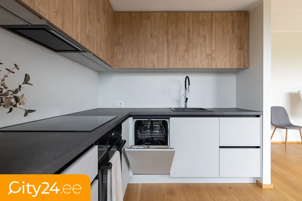 Cucina - Apartment with Terrace in Järveküla, Harju County