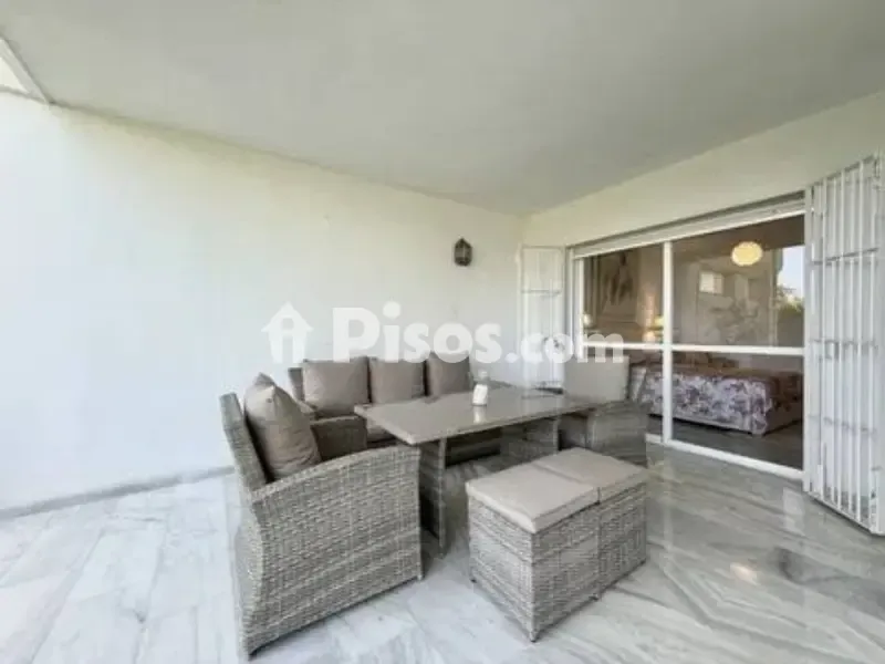 Terrass - Apartment with Private Garden in Guadalmina