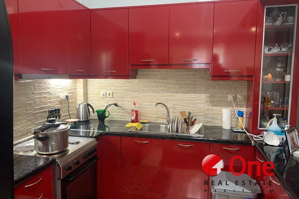 Cuisine - Renovated Apartment with Solar Heating in Anthoupoli