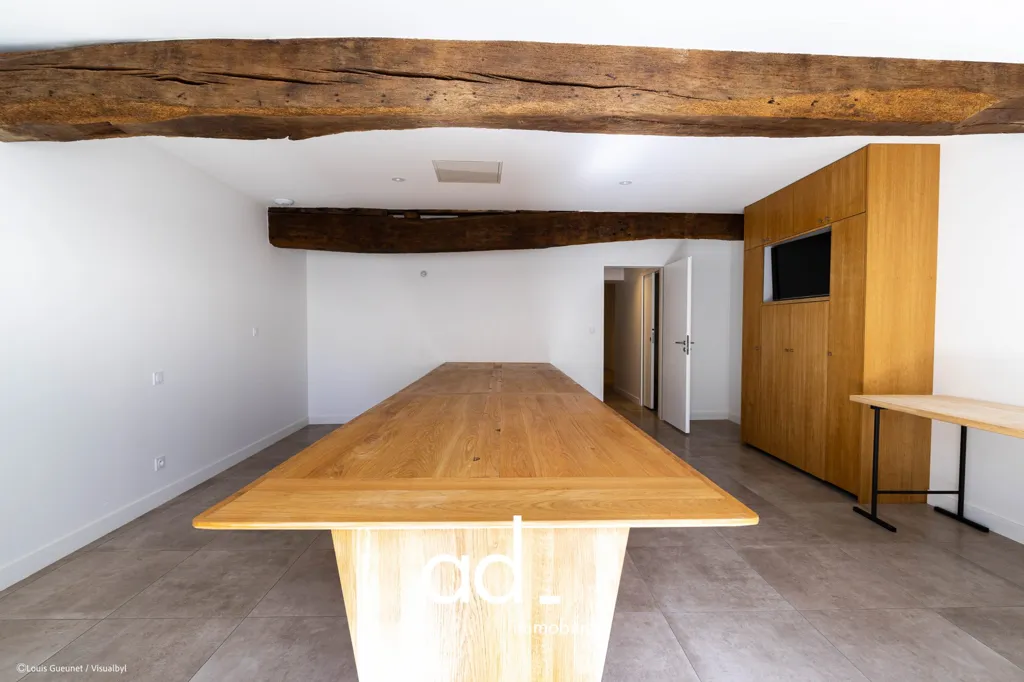 Salle à manger - Appartement Luxe avec Terrasses à La Rochelle
