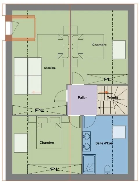 Plan - Maison à Construire avec Jardin à Lesneven