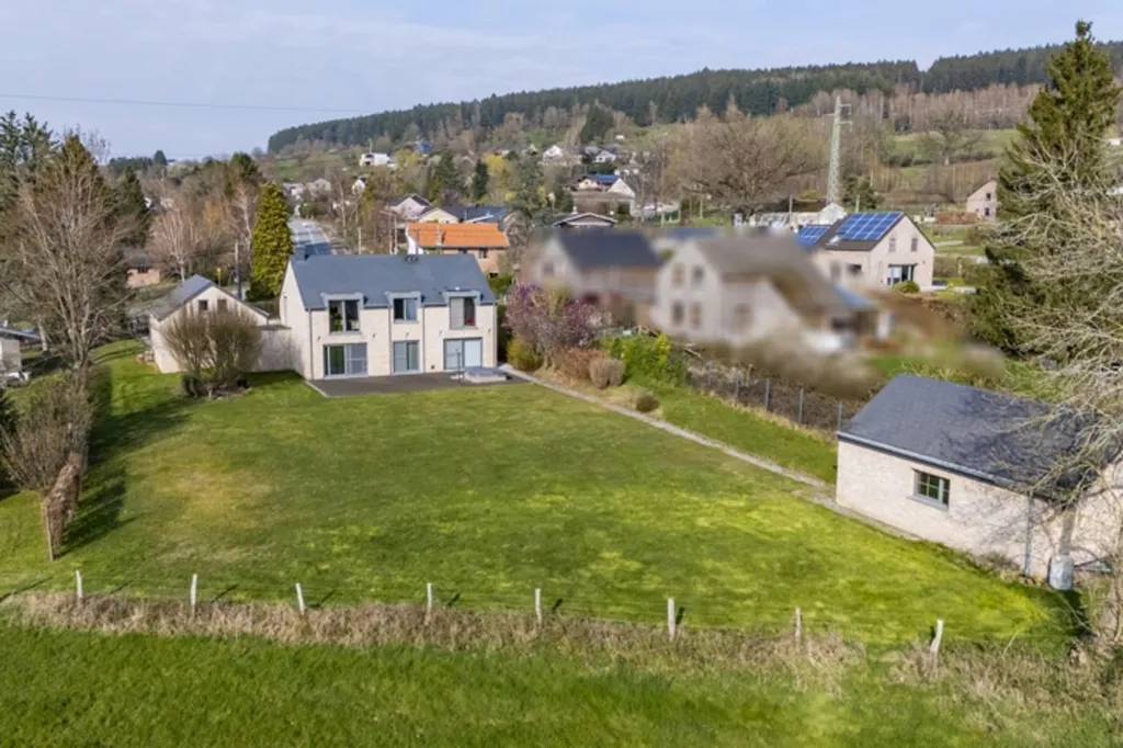 Vue aérienne - Villa avec Jacuzzi et Suites à Sougnée-Remouchamps