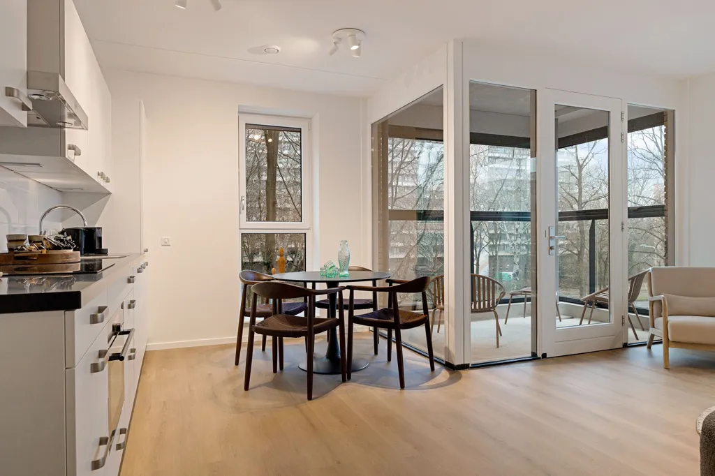 Söögituba - Type A Apartment with Park View in Ede