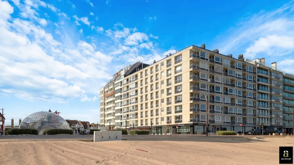 Välivaade - Apartment with Sea View on Albertplein, Zoute
