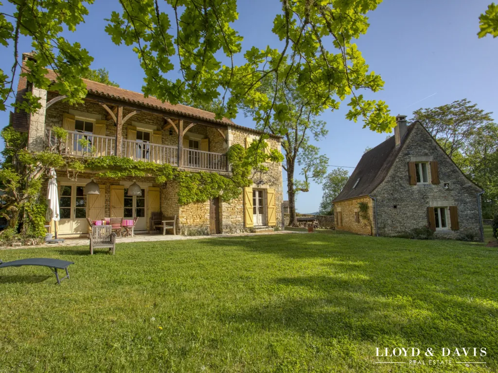 Välivaade - Charming Stone Houses with Pool in Daglan