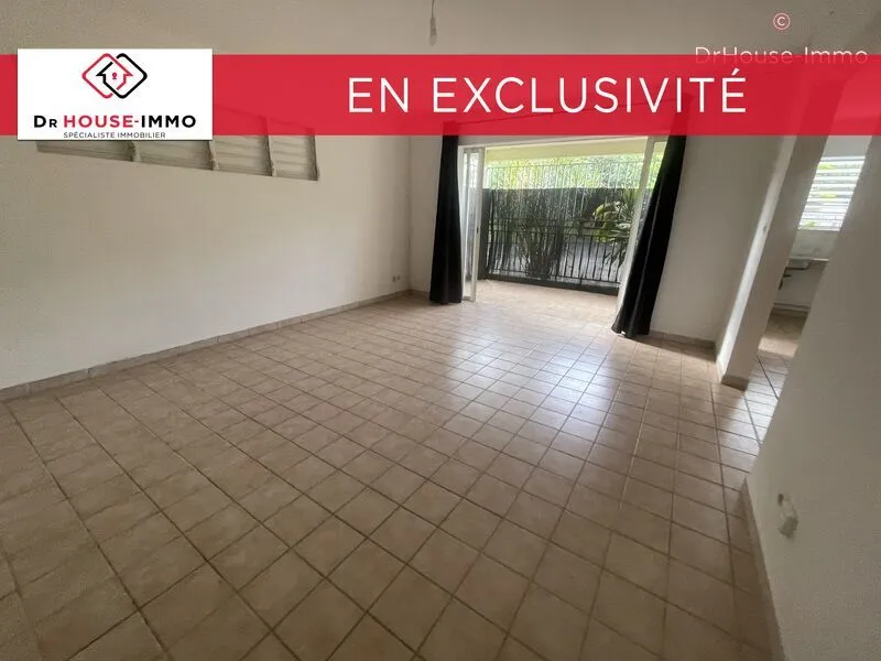 Séjour - Appartement T3 avec Terrasse à Sainte-Rose