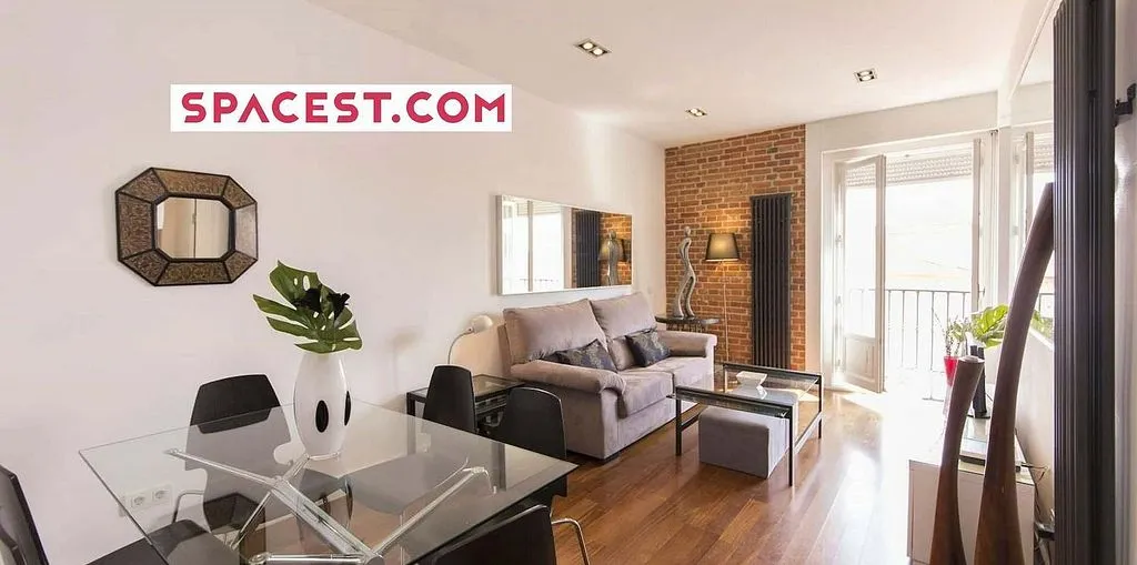 Séjour - Furnished Flat with Terrace in Tirso de Molina Square