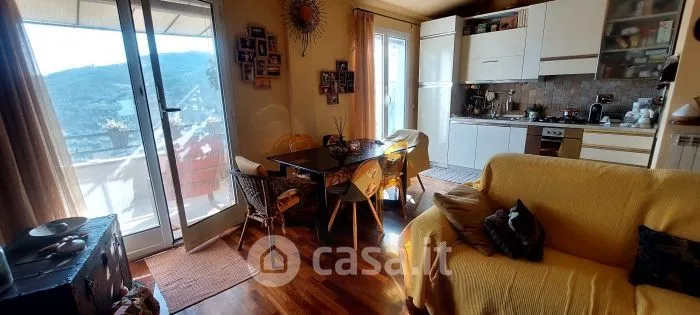 Séjour - Terraced Duplex in Dolcedo, Isolalunga