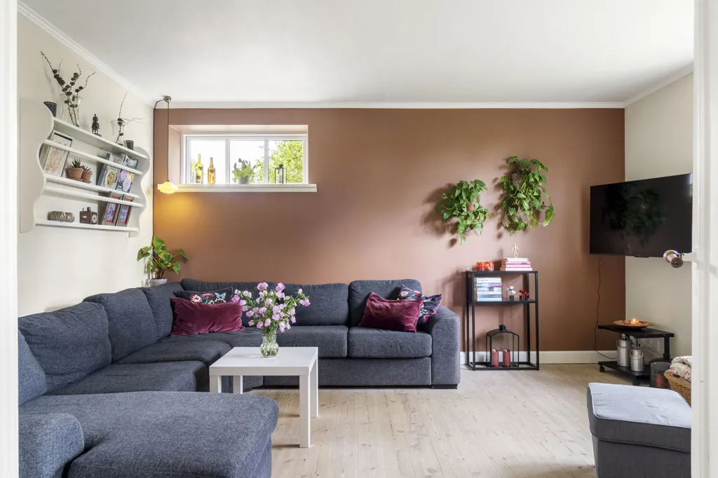 Living Room - Historic Villa with Large Garden in Næstved