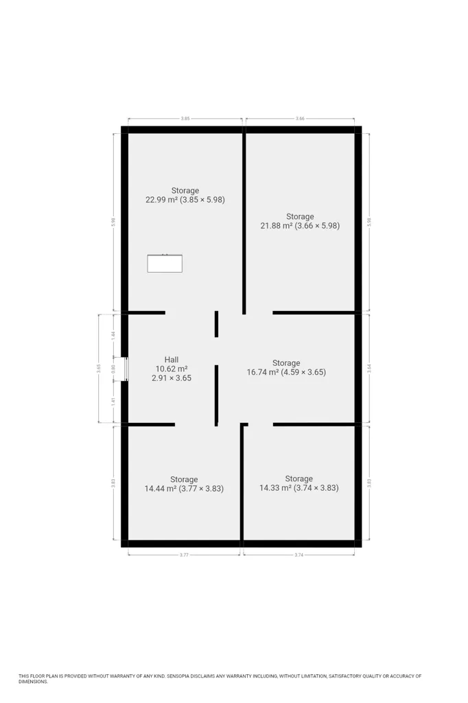 Plan - Maison de 5 Chambres à Grembergen