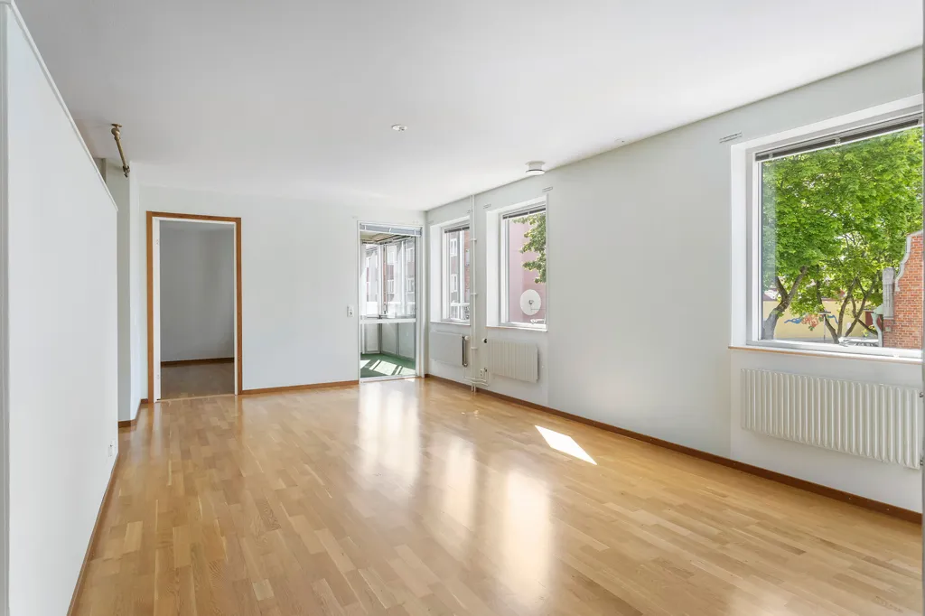 Séjour - Apartment with Balcony in Eskilstuna