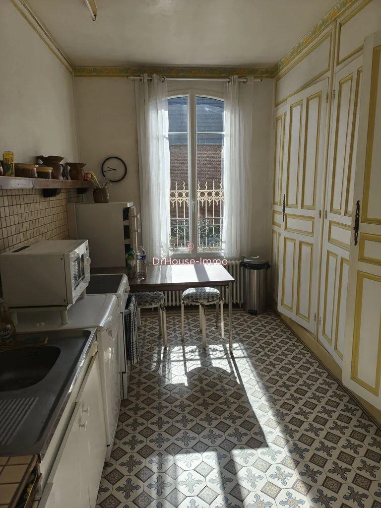 Kitchen - Maison de Maître with Terrace in Champien
