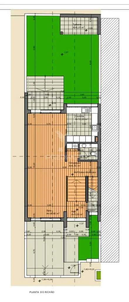 Planimetria - Approved Construction Plot in Sarrilhos Grandes, Montijo