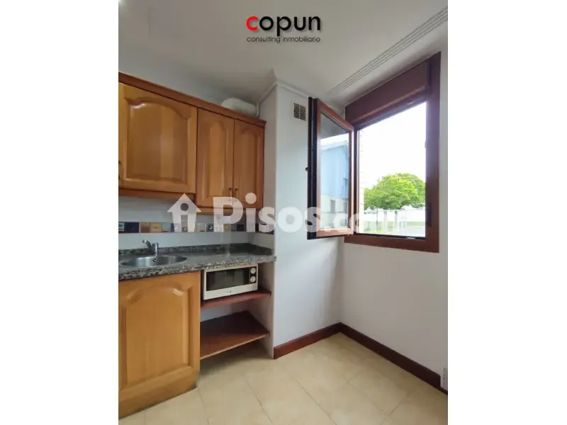 Cuisine - Apartment with South Orientation near Luanco Beach