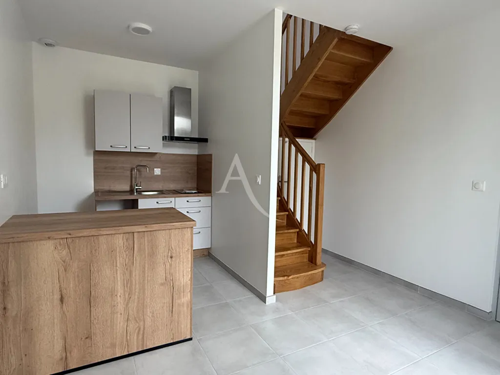 Köök - Refurbished 2-Bed Flat with Courtyard in Saintes