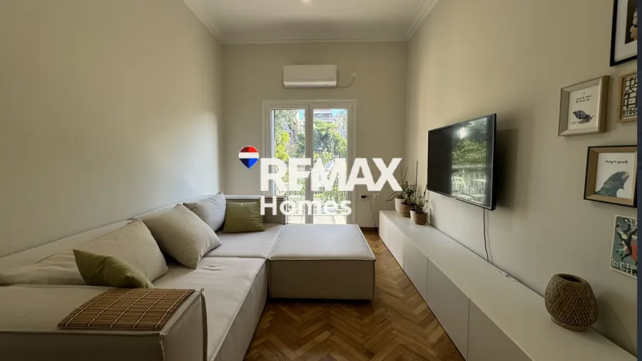 Soggiorno - Modernised Apartment with East View in Kallithea