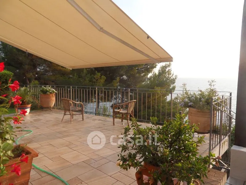 Terrace - Villa with Seafront Access in Maratea