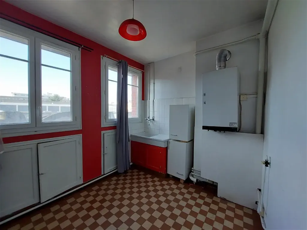 Cuisine - Appartement 2 Pièces à Rouen Rive Gauche