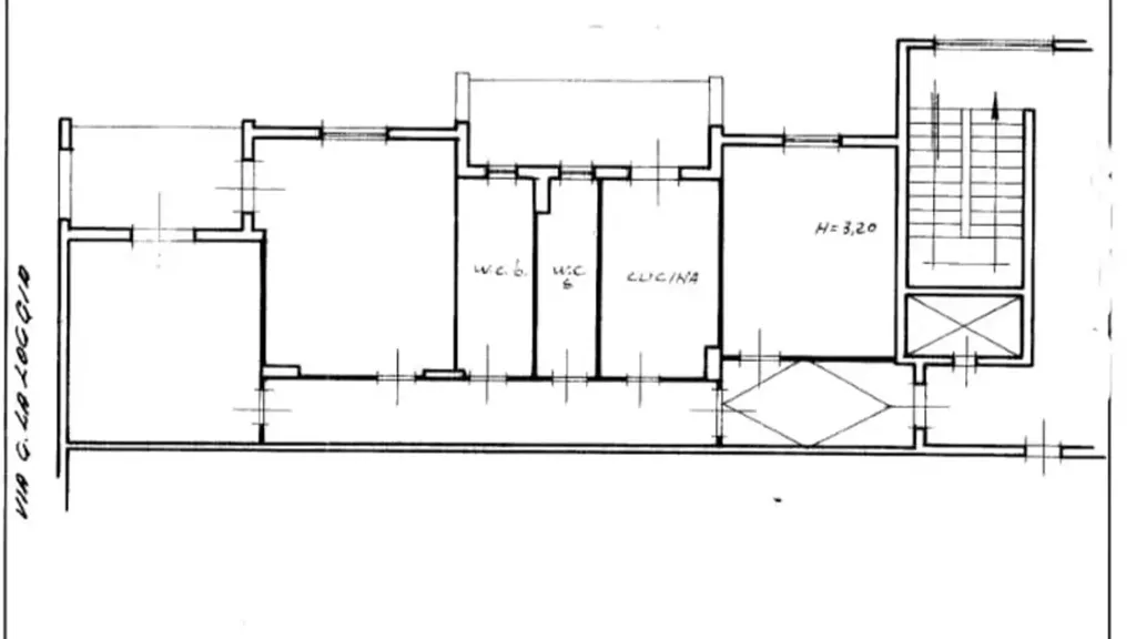 Plan - Apartment with Castle View in Palermo