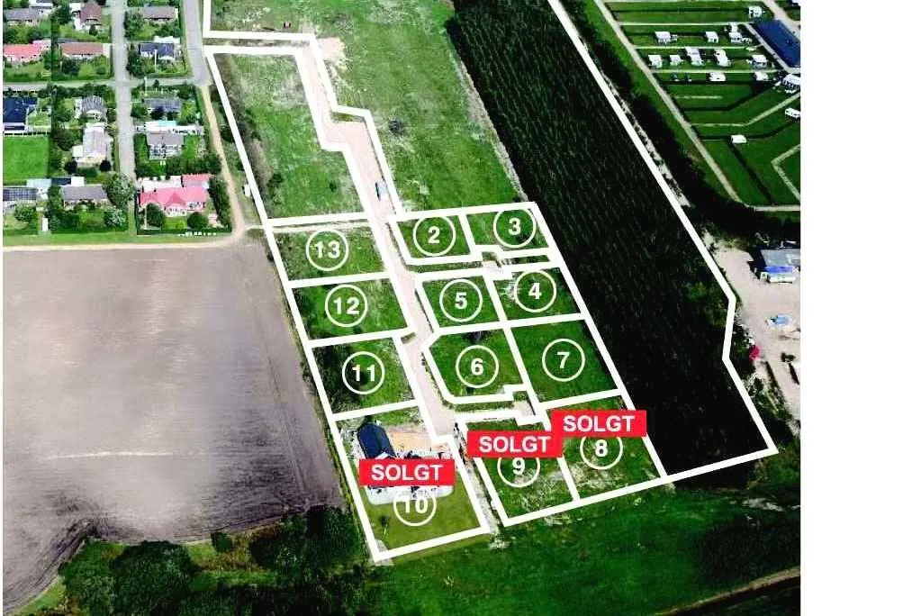 Õhuvaade - Year-Round Plot with 5G Coverage in Ringkøbing