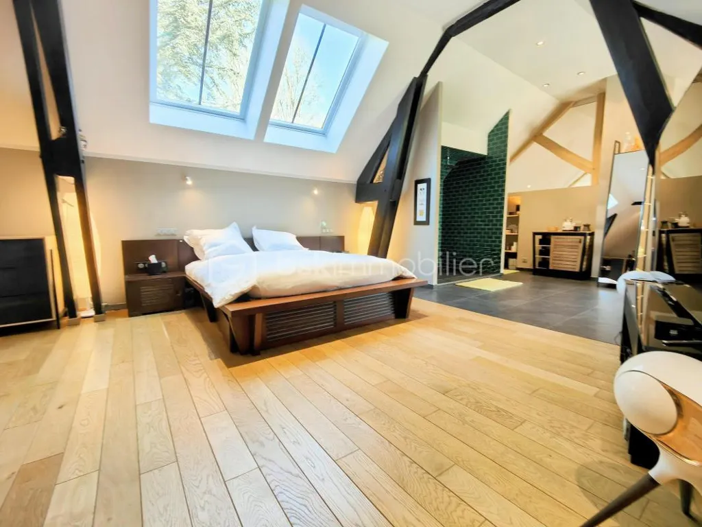 Chambres - Moulin Rénové avec Parc à Houdan