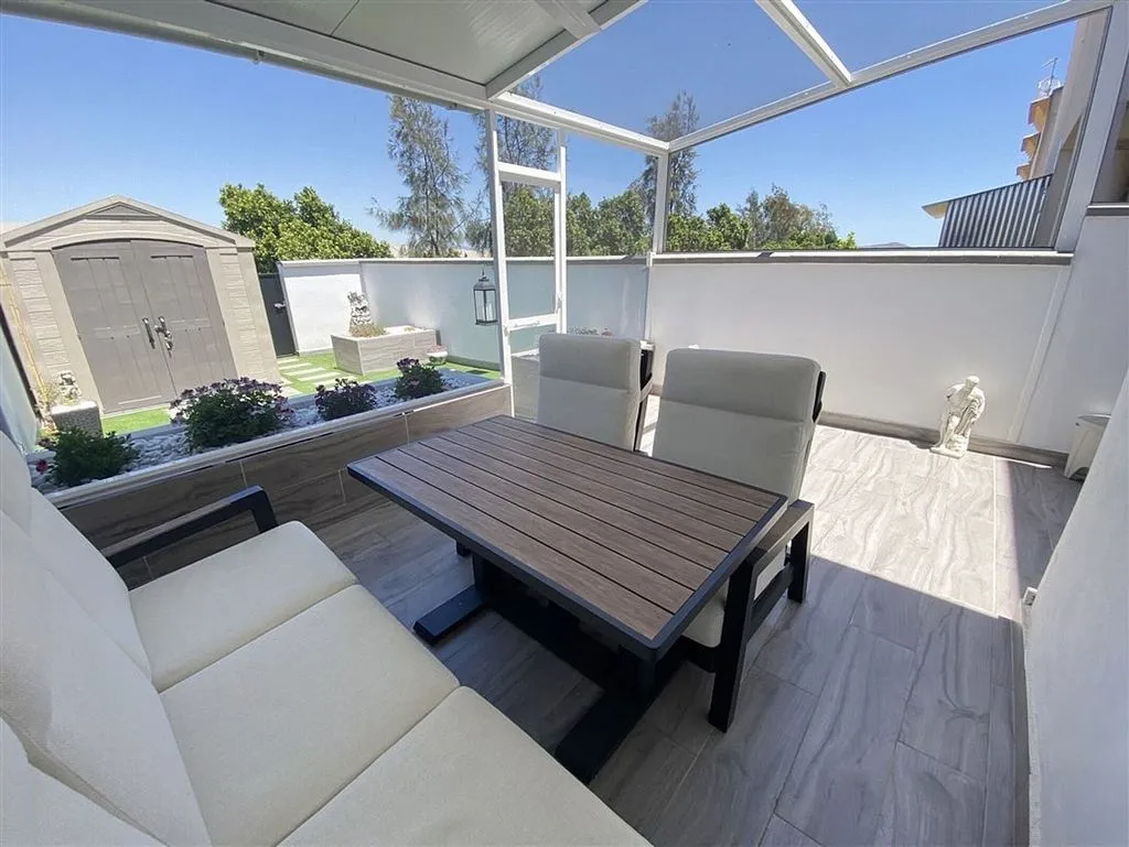 Terrasse - Two-Bedroom House with Pool in Zurgena