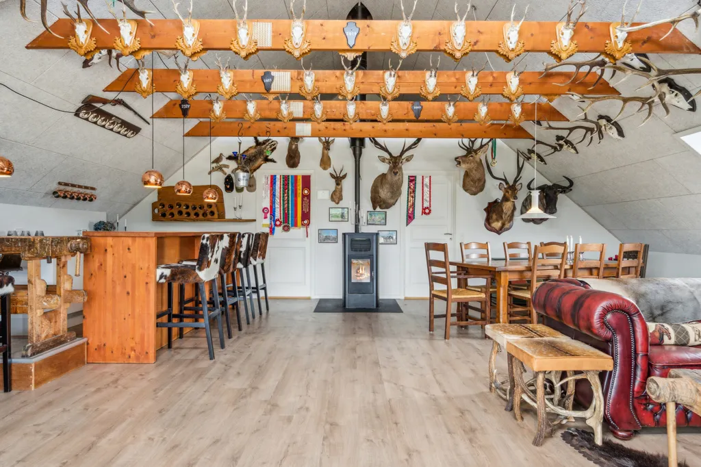 Séjour - Equestrian Estate with Spa in Vinding